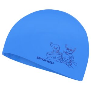 Badmuts Spokey FUNNY turquoise siliconen