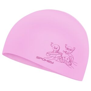 Badmuts Spokey FUNNY silicone roze