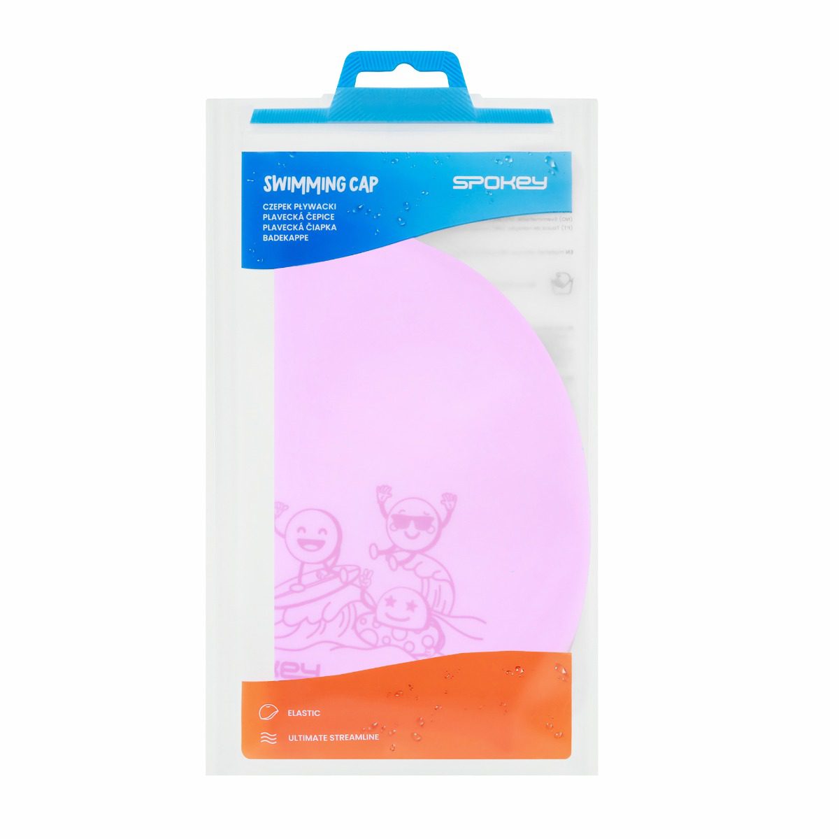 Badmuts Spokey FUNNY silicone roze Badmuts Spokey FUNNY silicone roze