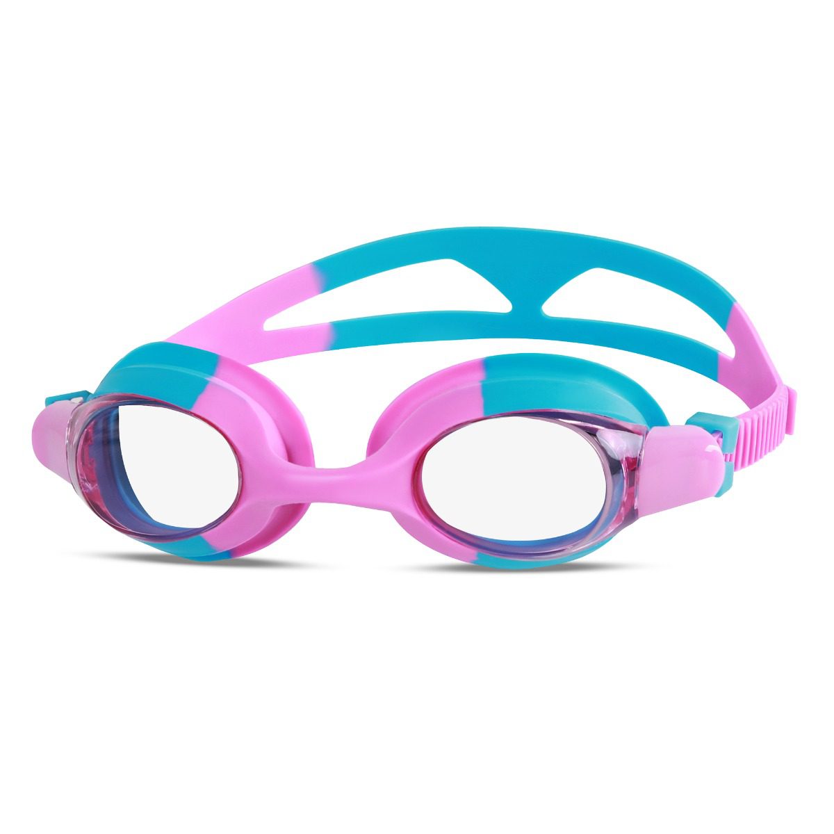 Zwembril kinderen turquoise roze anti-fog Zwembril kinderen turquoise roze anti-fog