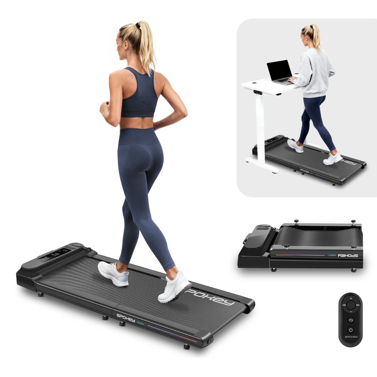 Loopband Spokey DASH opvouwbaar 6 km/h Loopband Spokey DASH opvouwbaar 6 km/h