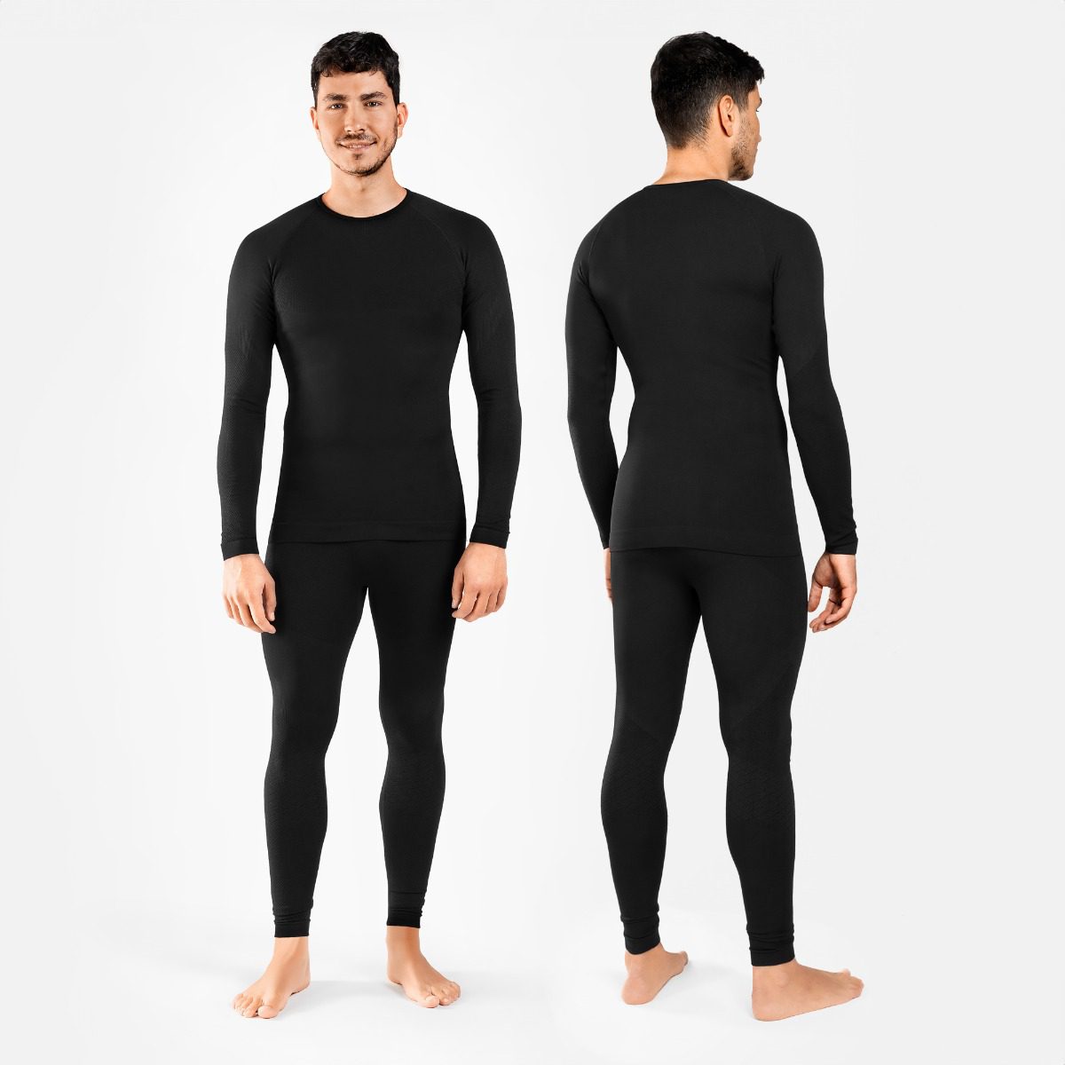 ARCTIQ thermokleding set man M/L zwart ARCTIQ thermokleding set man M/L zwart