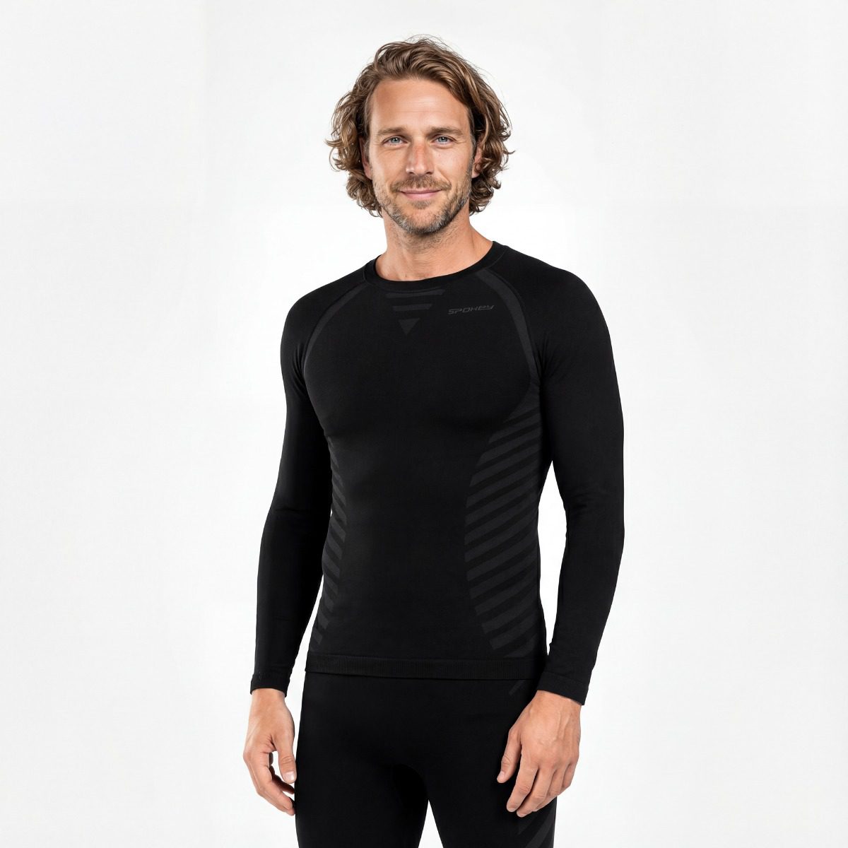 Heren thermokleding set zwart Heren thermokleding set zwart