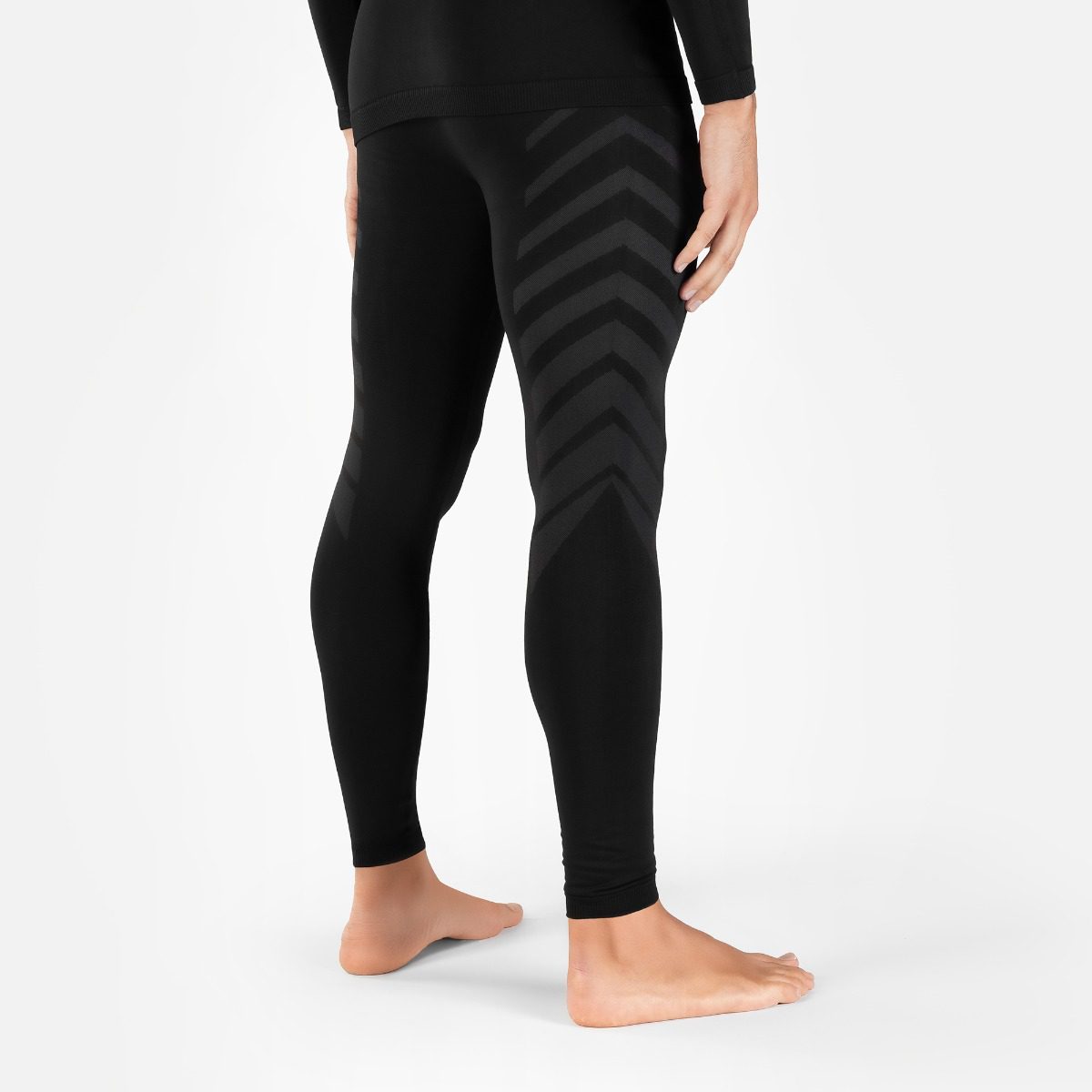 Heren thermokleding set zwart Heren thermokleding set zwart