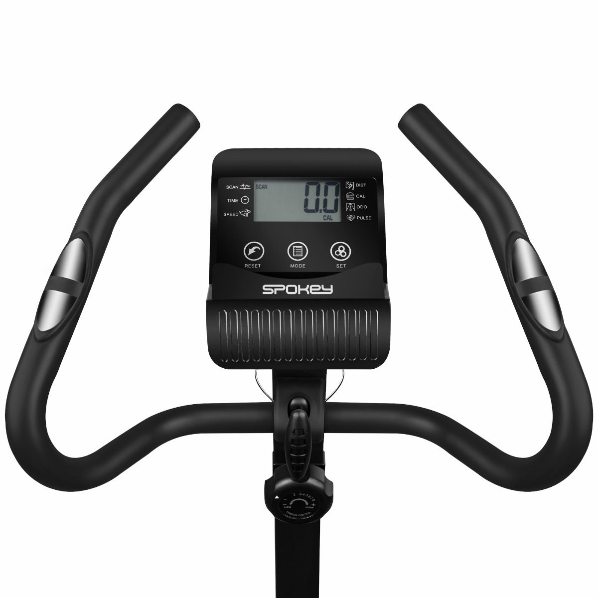 ARES hometrainer met tablet houder ARES hometrainer met tablet houder