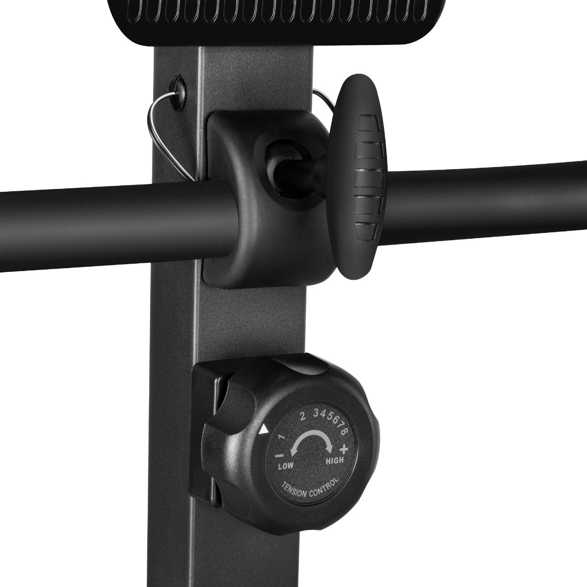 ARES hometrainer met tablet houder ARES hometrainer met tablet houder
