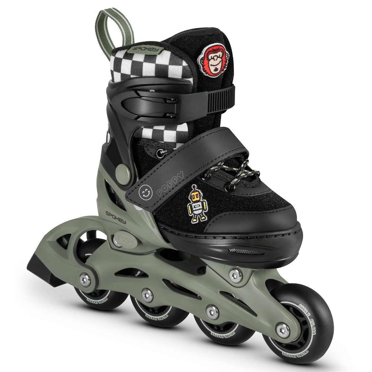 Poppy inline skates 31-34 groen verstelbaar en comfortabel Poppy inline skates 31-34 groen verstelbaar en comfortabel