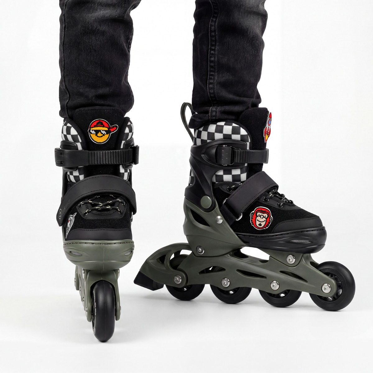 Poppy inline skates 31-34 groen verstelbaar en comfortabel Poppy inline skates 31-34 groen verstelbaar en comfortabel