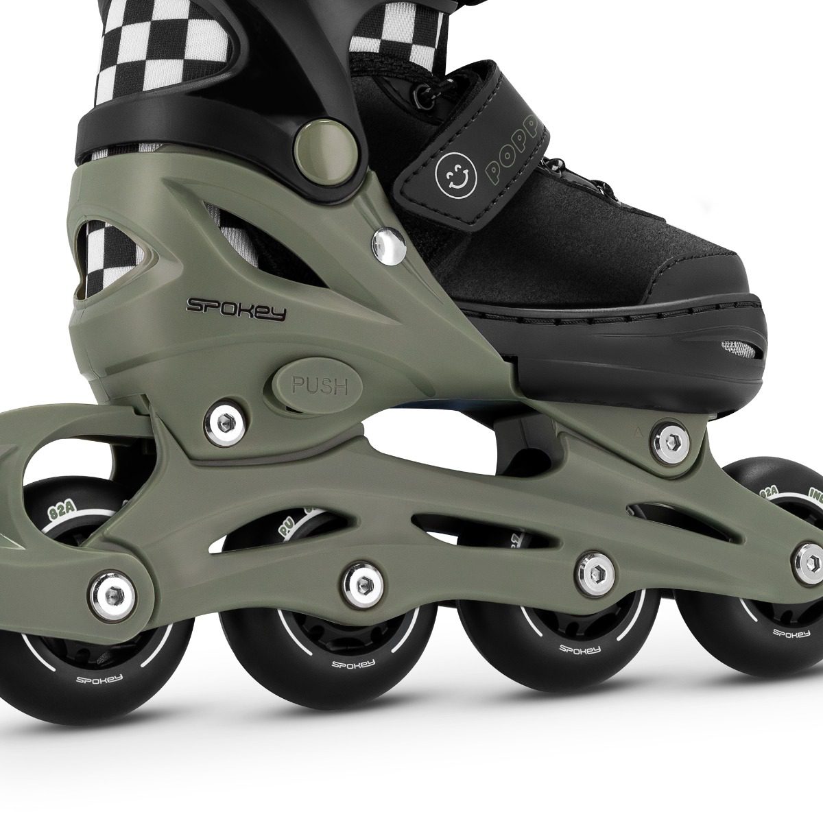 Poppy inline skates 31-34 groen verstelbaar en comfortabel Poppy inline skates 31-34 groen verstelbaar en comfortabel