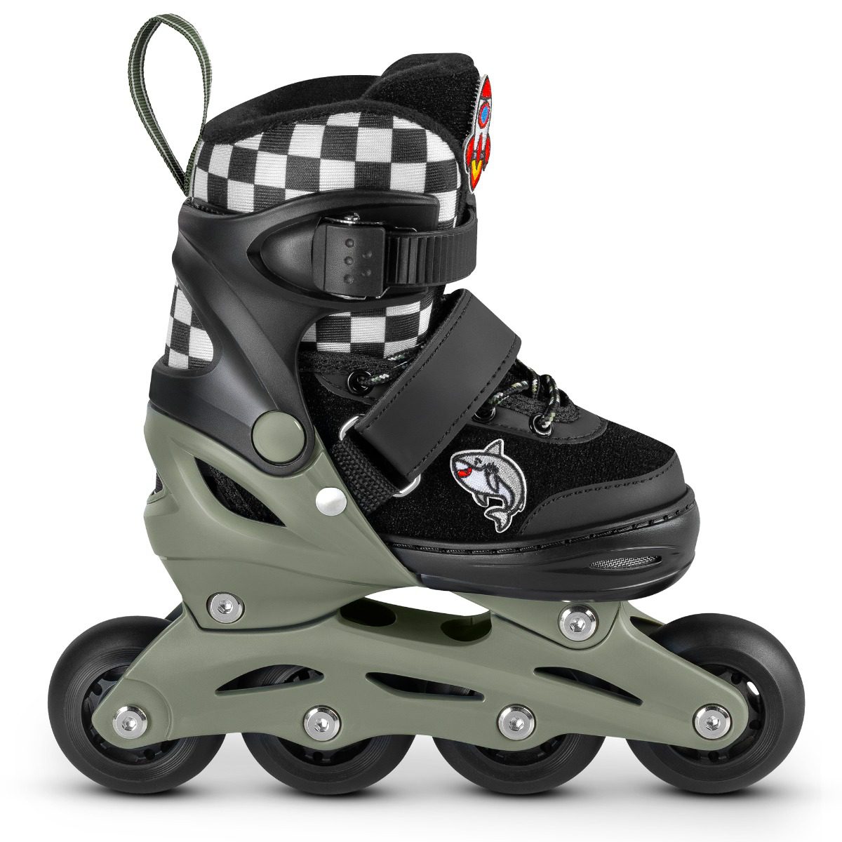 Poppy inline skates 31-34 groen verstelbaar en comfortabel Poppy inline skates 31-34 groen verstelbaar en comfortabel