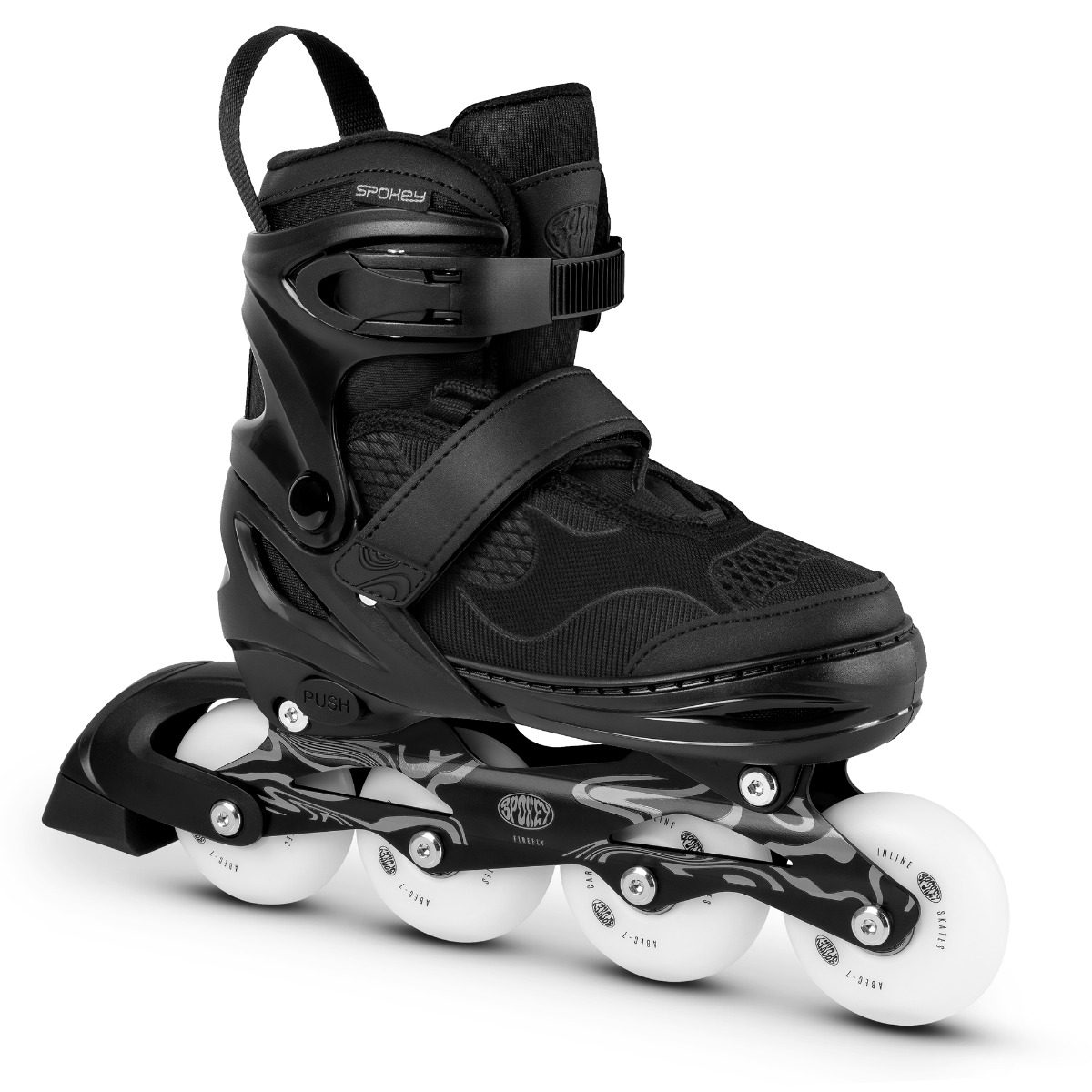 FIREFLY inline skates zwart/crème 35-38 FIREFLY inline skates zwart/crème 35-38