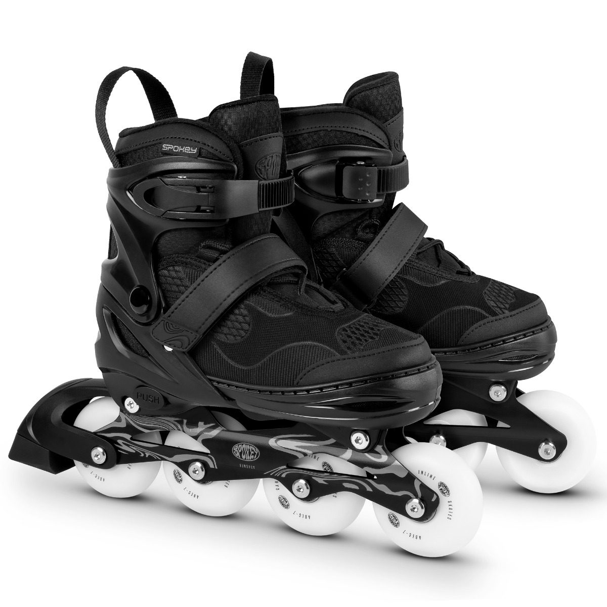 FIREFLY inline skates zwart/crème 35-38 FIREFLY inline skates zwart/crème 35-38