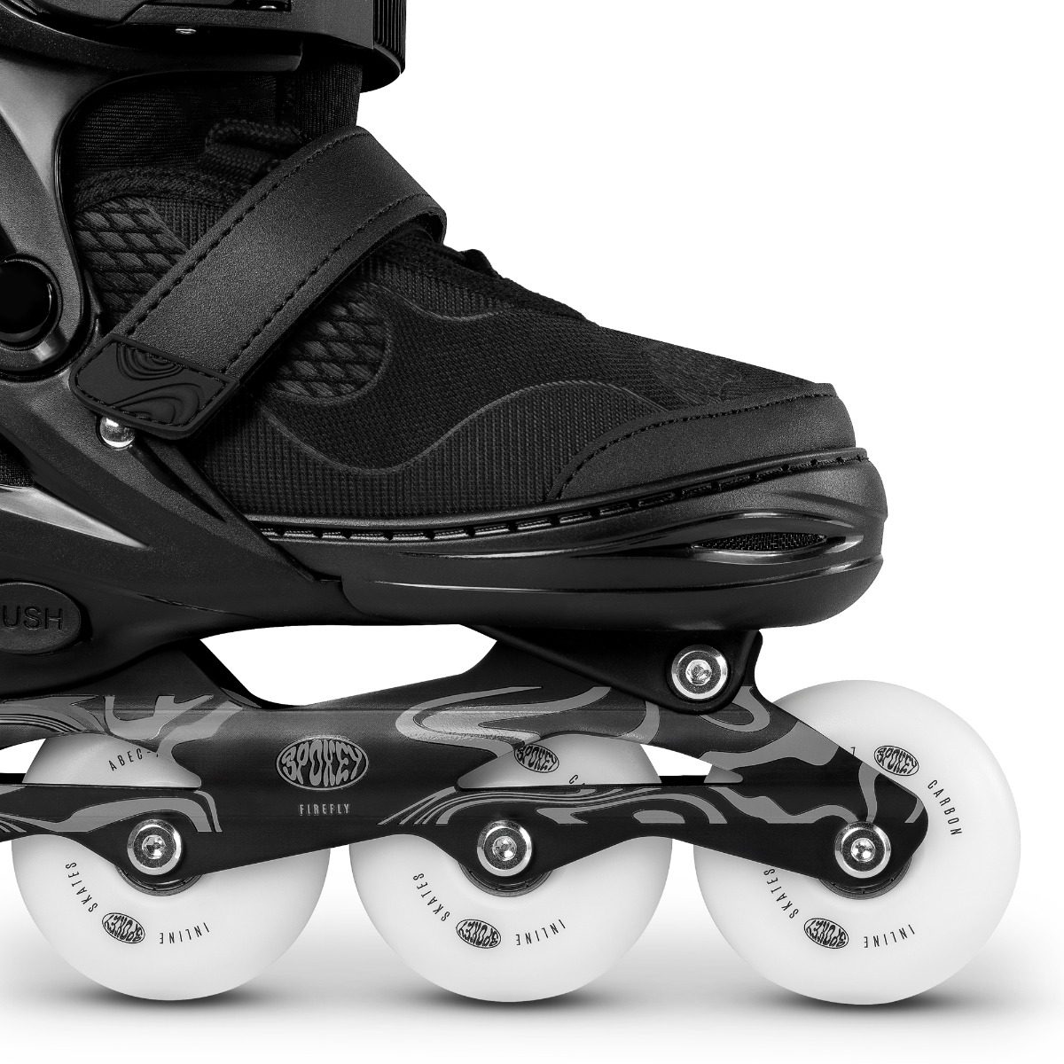 FIREFLY inline skates zwart/crème 35-38 FIREFLY inline skates zwart/crème 35-38