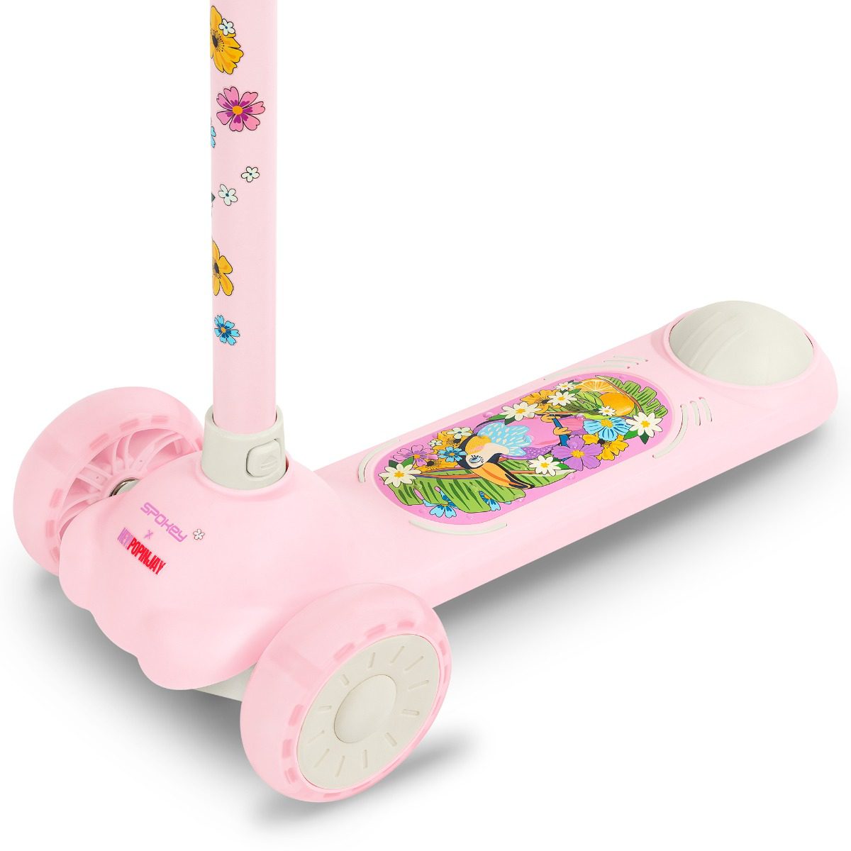 Driewielige balance scooter met LED verlichting Driewielige balance scooter met LED verlichting