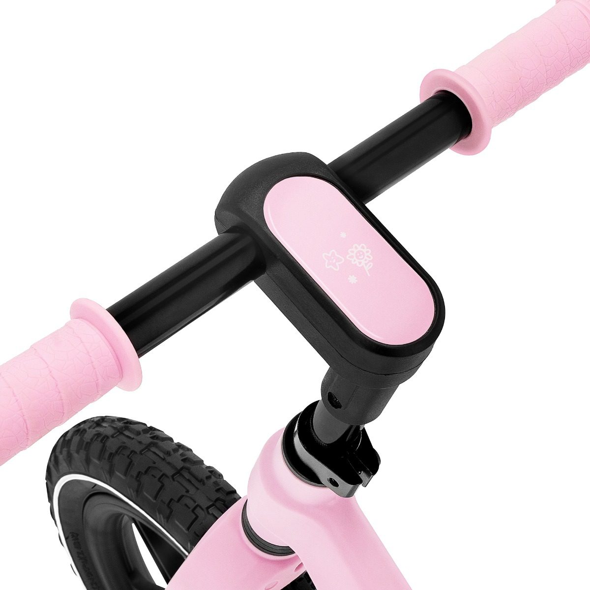 BROOMI loopfiets roze 12 inch BROOMI loopfiets roze 12 inch