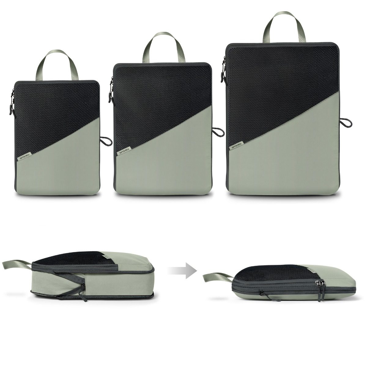 Compressiezakken set van 3 Spokey SAKI Compressiezakken set van 3 Spokey SAKI