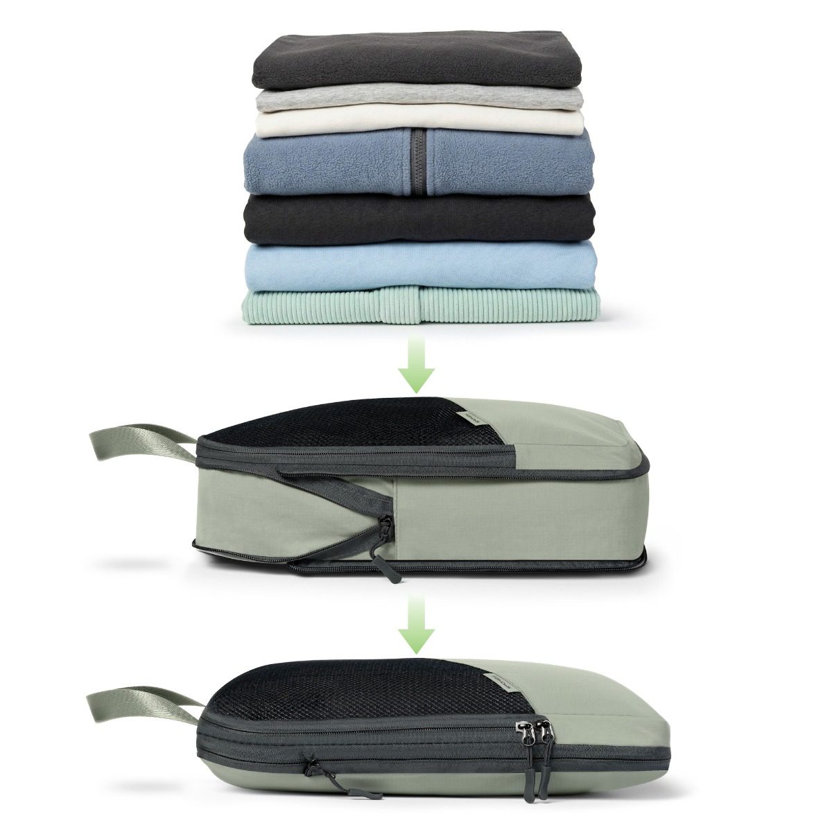 Compressiezakken set van 3 Spokey SAKI Compressiezakken set van 3 Spokey SAKI
