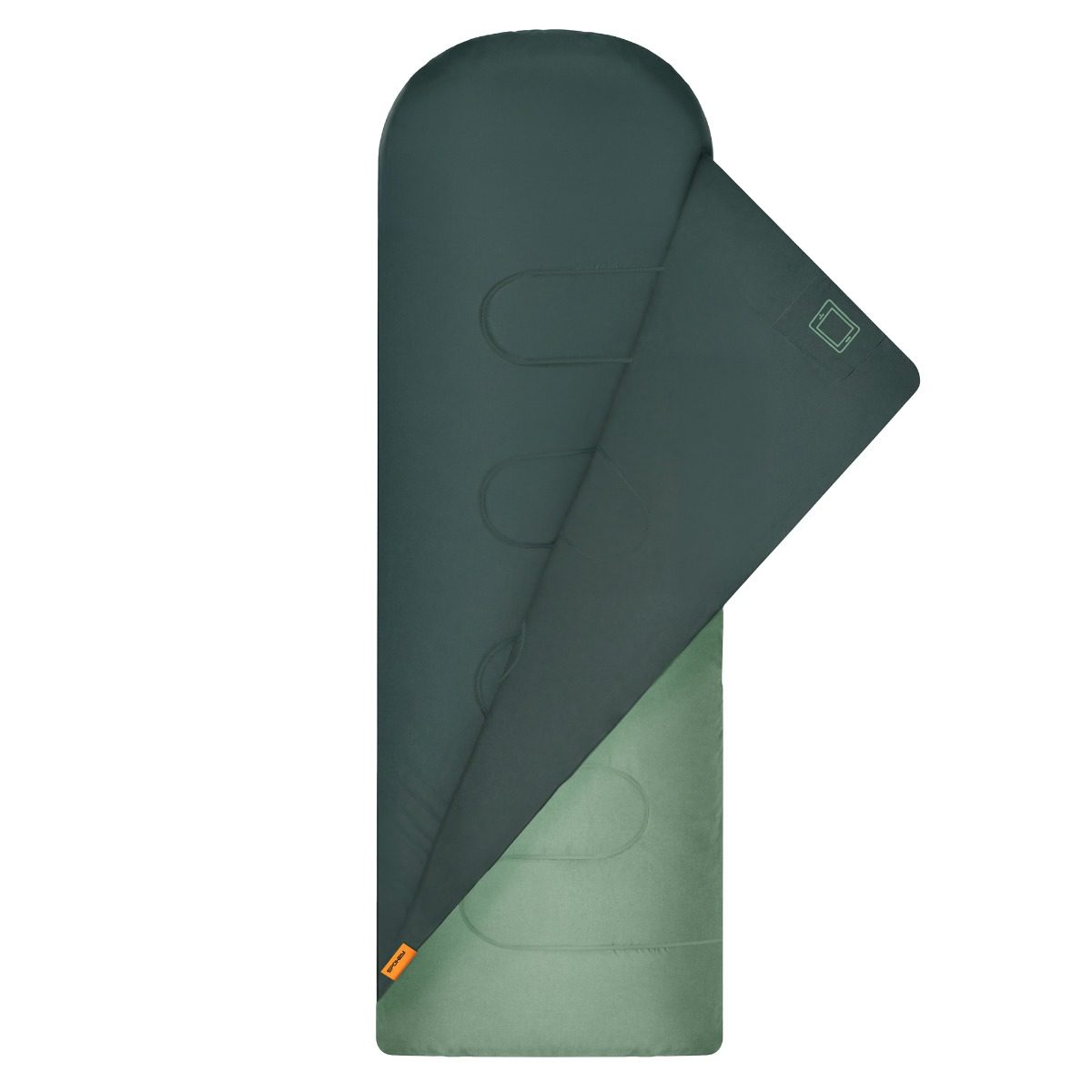 Spokey Cozy Plus slaapzak groen 210x75 cm Spokey Cozy Plus slaapzak groen 210x75 cm