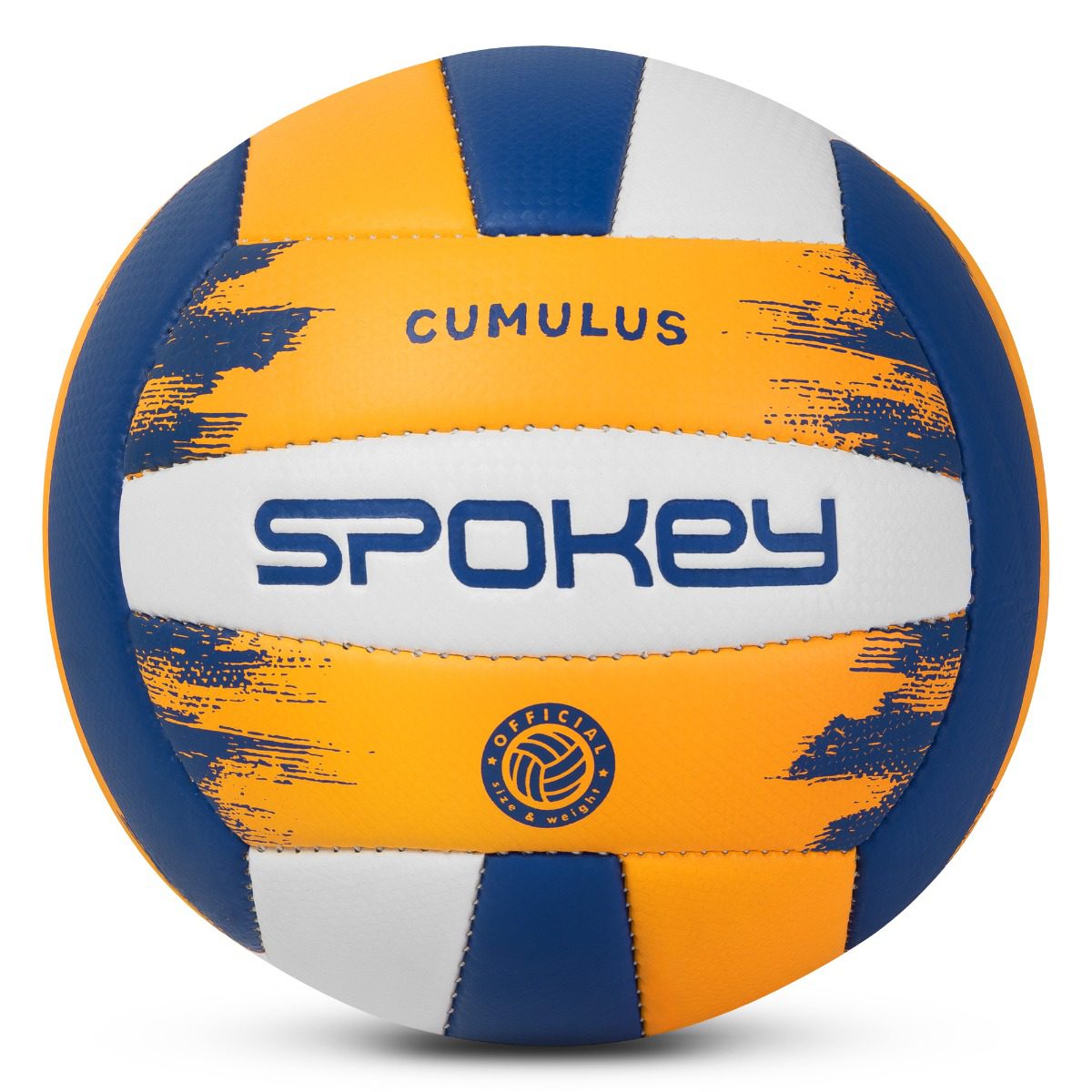 CUMULUS volleybal oranje/blauw maat 5 CUMULUS volleybal oranje/blauw maat 5