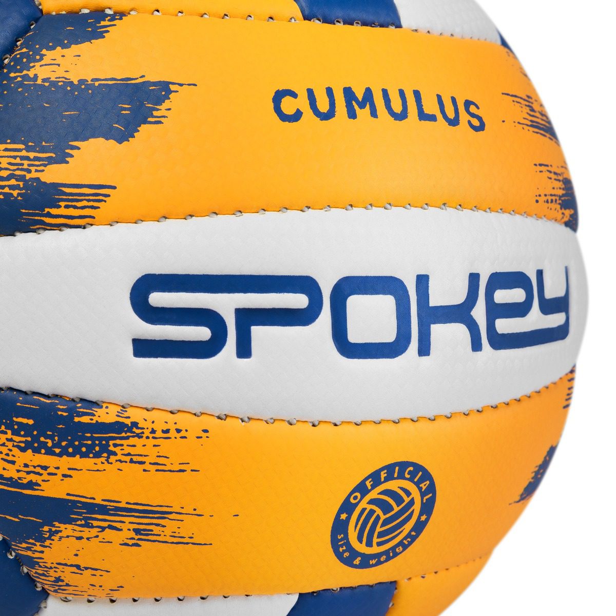 CUMULUS volleybal oranje/blauw maat 5 CUMULUS volleybal oranje/blauw maat 5