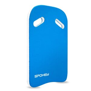 Zwemplank met handgrepen - Zwembord - Blauw / Wit - 43x26x3 cm