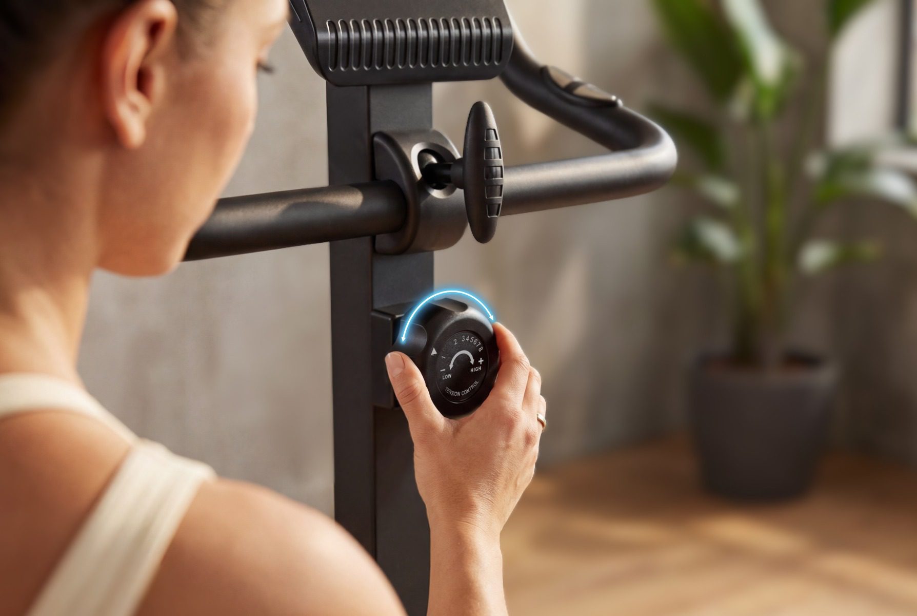 Hometrainer Spokey DUST met magnetische weerstand Hometrainer Spokey DUST met magnetische weerstand