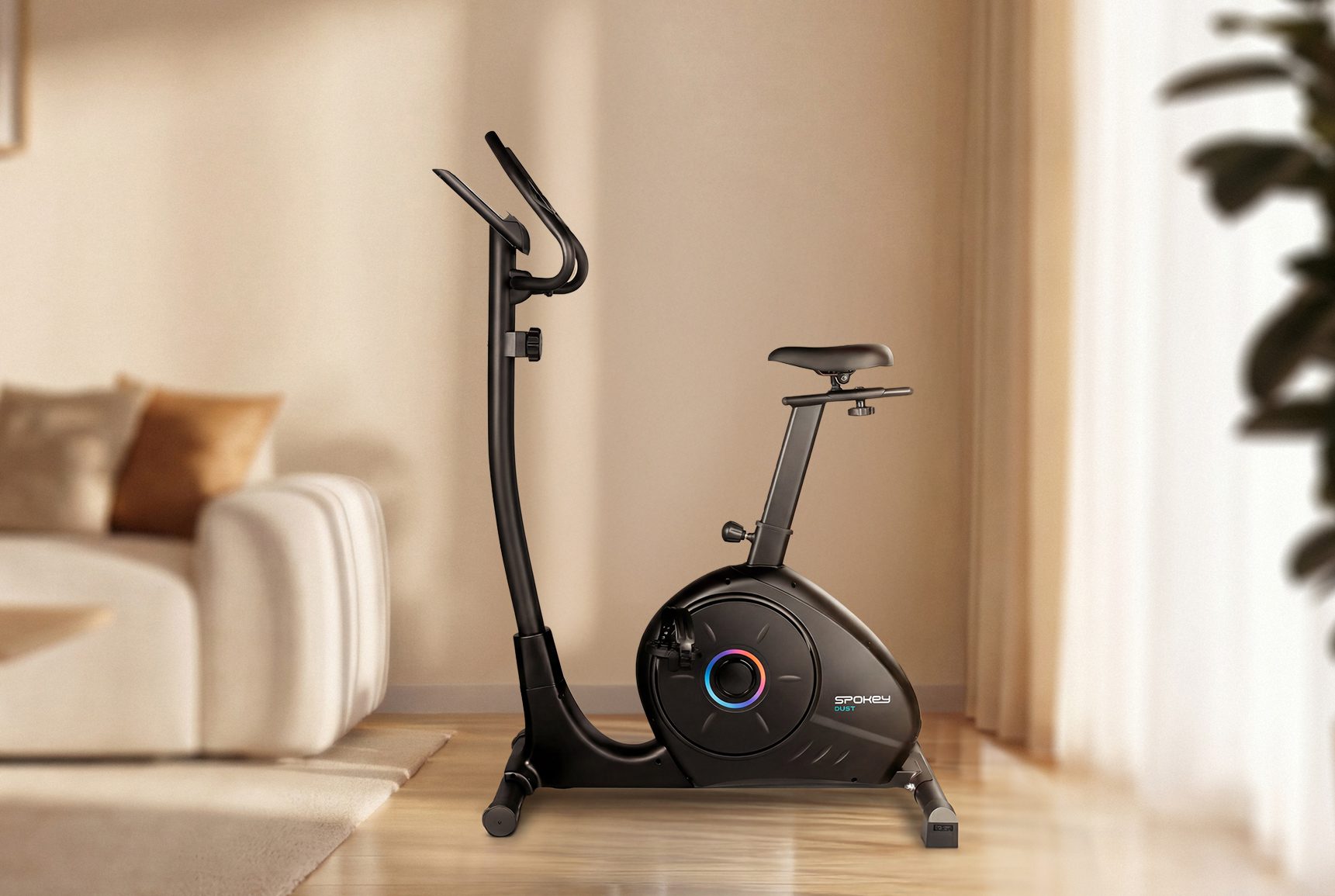 Hometrainer Spokey DUST met magnetische weerstand Hometrainer Spokey DUST met magnetische weerstand