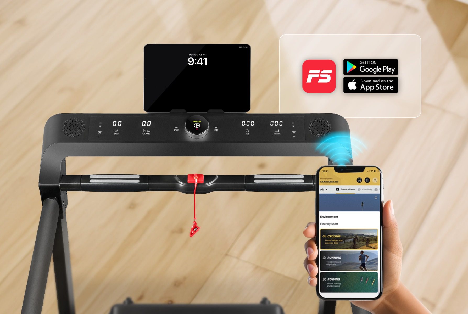 Loopband LYCRAS BOY fitnessapparaat Loopband LYCRAS BOY fitnessapparaat