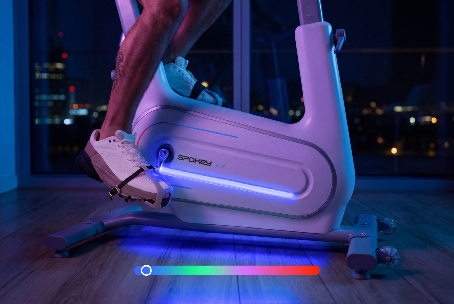 Spokey ZEN hometrainer met elektromagnetische weerstand Spokey ZEN hometrainer met elektromagnetische weerstand