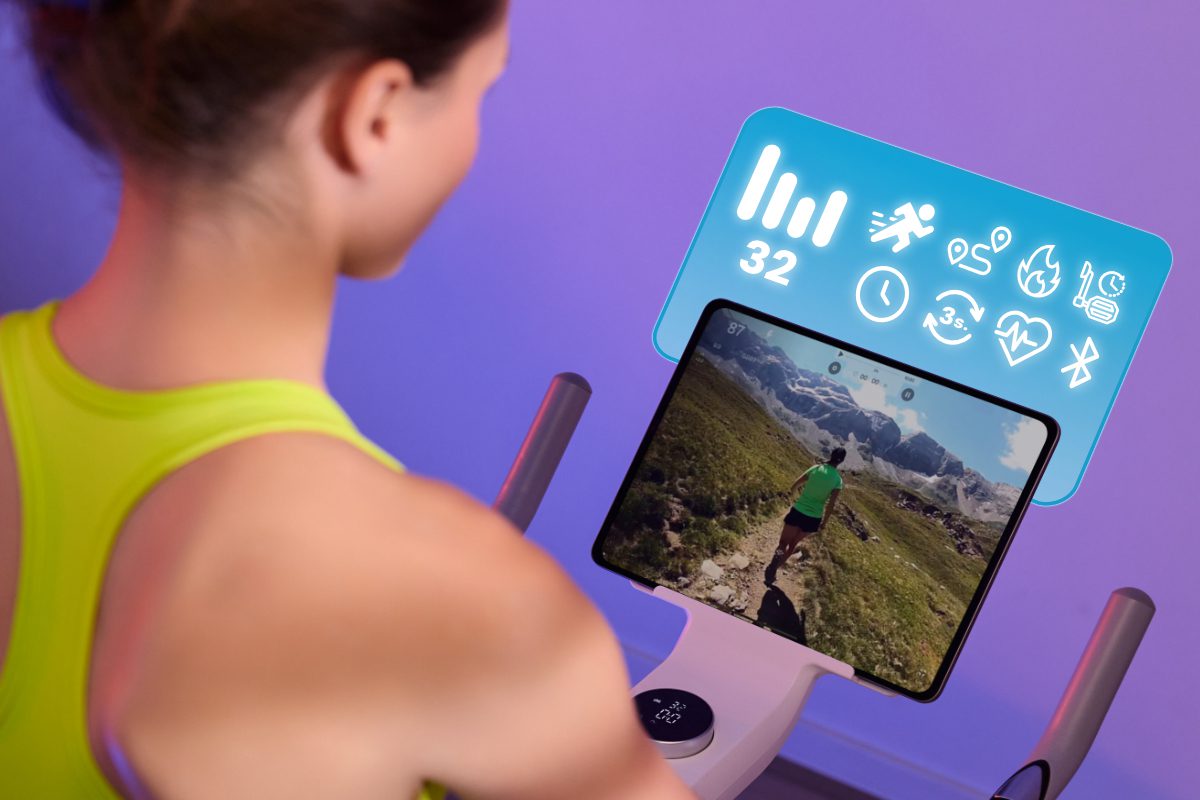 Spokey ZEN hometrainer met elektromagnetische weerstand Spokey ZEN hometrainer met elektromagnetische weerstand