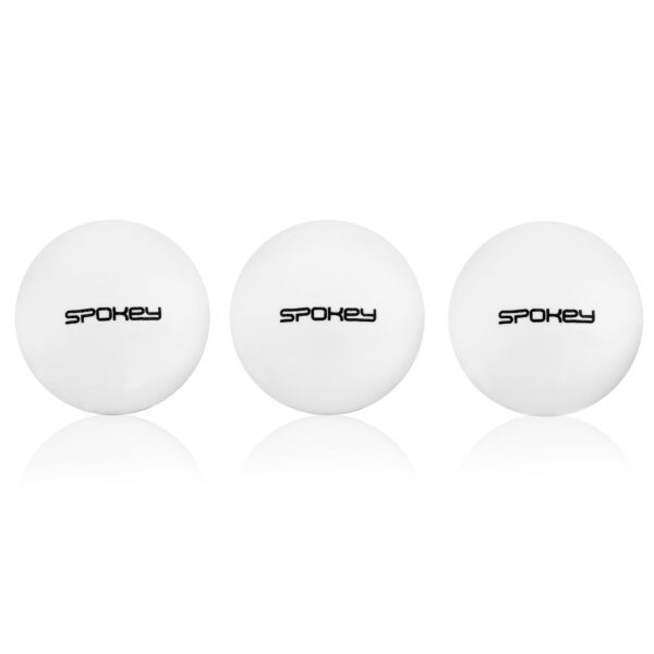 Tafeltennis set zwart Spokey ALPHA SET - 3 ballen en net