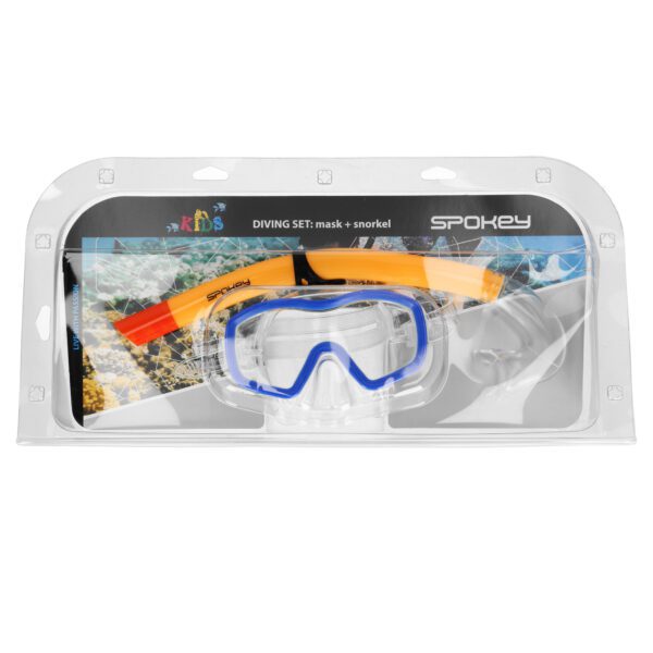 Diving set blauw voor junioren - Spokey BOMBI BOY
