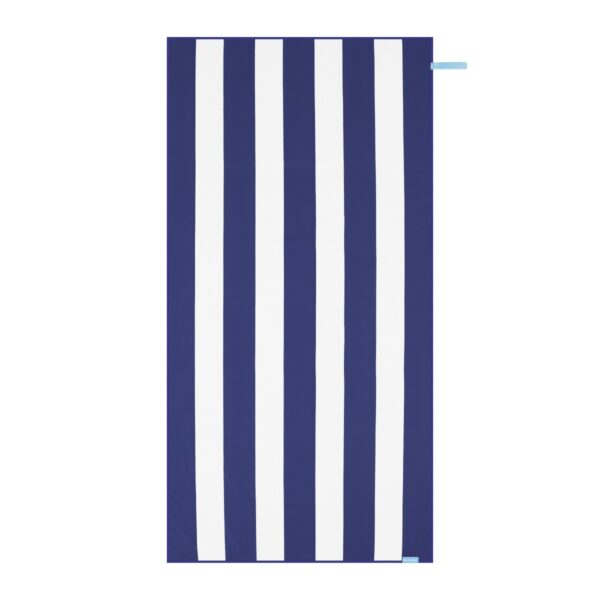 Sneldrogende strandhanddoek - Blauw / Wit - 160 x 80 cm - Spokey SAILOR